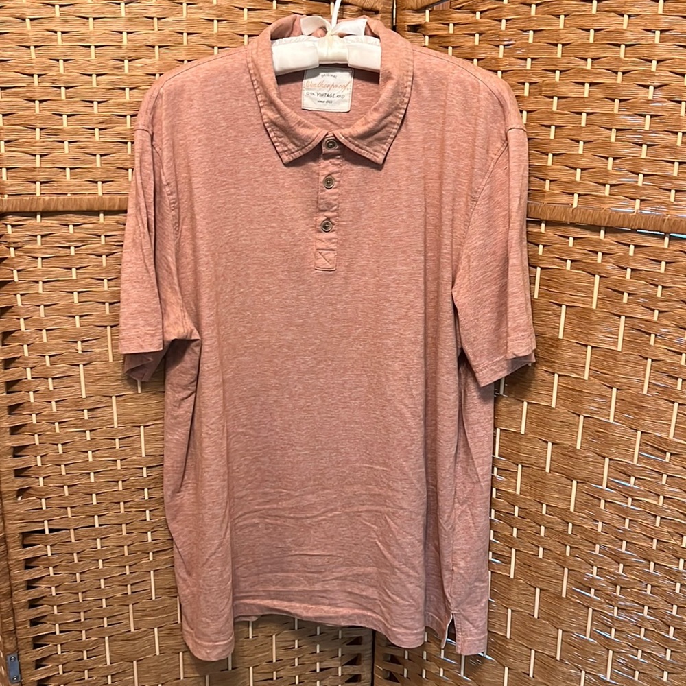 Mens large 3 Button Polo